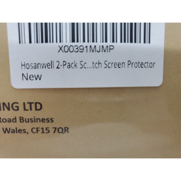 Hosanwell 2 Pack Steam Deck Screen Protector,7 inch 9H Tempered Glass Film - Picture 3 of 4